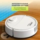 Робот акумуляторний пилосос ASD 6V Sweeping Robot для сухого прибирання, потужний, автоматичний Білий - зображення 8