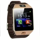 Смарт годинник телефон Smart Watch DZ09-1,54 сім карта, функції фітнес та здоров'я, камера Gold - зображення 4