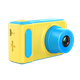Дитячий цифровий фотоапарат протиударний Smart Kids Camera V7 Фотокамера з дисплеєм, відео записом та іграми Жовтий/Блакитний+Карта 16Гб - зображення 4