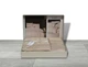 Комплект постельного белья First Choice Vip Satin Moonlight 200x220 Buhara Cappucino - изображение 4