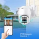 Вулична камера відеоспостереження з 2 об'єктивами WIFI B-Sonic PTZ 2Mп, APP, IP66, нічна зйомка, інтерком, 8х Zoom+Карта пам'яті 64Гб - зображення 6