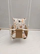 Дитяча гойдалка Happy Vita Craft лисички їжачки коричнева - зображення 5