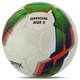 Мяч футбольный профессиональный №5 SOCCERMAX FIFA (PU, Белый-зеленый) (FB-7995_Белый-зеленый) - изображение 3