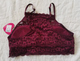 Топ-майка мереживний Rue21 бордовий M - зображення 2