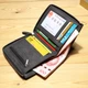 Мужской кошелек с защитой от сканирования Rfid Universal Черный rfid_black - изображение 5