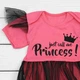 Боді сукня для дівчинки з фатином Dexter`s princess 74 см - зображення 2