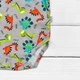 Боди-лодочка Dexter`s короткий рукав dinosiki 74 см - изображение 3