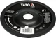 Tarnik skośny YATO do drewna, farby, szpachli, aluminium; Ø=125/22.2 mm, ziarnistość nr 1 [10] (YT-59167) - obraz 1
