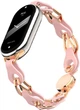 Ремешок ArmorStandart Chain Wristband для Xiaomi Mi Band 9/8 Pink (ARM73964) - изображение 1