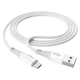Кабель Hoco Micro USB Ferry charging data cable X70 |1m, 2.4A| white - зображення 3