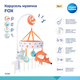 Карусель музична FOX Canpol babies 75/201 5901691880504 - изображение 3