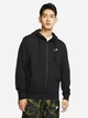 Толстовка на флисе, на молнии мужская Nike M Nsw Club Hoodie Fz Ft BV2648-010 XL Черная (193147703979) - изображение 1