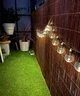 Светодиодная гирлянда лампочки 4см, 12LED, 5м, 220В, Теплый белый - изображение 7