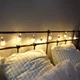 Светодиодная гирлянда лампочки 4см, 12LED, 5м, 220В, Теплый белый - изображение 9