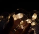 Светодиодная гирлянда лампочки 4см, 12LED, 5м, 220В, Теплый белый - изображение 11