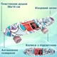 Скейт пенни борд, скейтборд Profi МS0749-13_4 со светящимися колесами алюминиевая подвеска - изображение 1