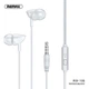 Навушники REMAX with mic Wired Earphone RW-106 HD Mic - зображення 1