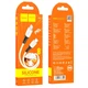 Кабель Hoco Type-C to lightning silicone charging data cable X82 |1m, 20W/3A| white - зображення 4