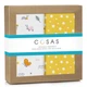 Набор пеленок Cosas BEES Бязь 80x100 см 2 шт (4822052227268) - изображение 1