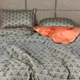 Постельное белье евро Viluta Сатин Египетский хлопок 3-E 220х200 см сиреневое - изображение 8