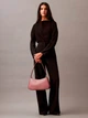 Сумка-багет жіноча Calvin Klein 297613818 Рожева (1159809120) - зображення 4