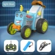 Весёлый Трактор на Радиоуправлении Crazy Jumping Car /На пульте управления /Танцующий Синий Трактор - изображение 5