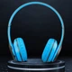 Бездротові накладні навушники P47 складна гарнітура з Bluetooth 5.0 і активним шумозаглушенням, блакитні "G" (87710610) - зображення 5