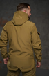 Мужской костюм Softshell утепленный куртка и штаны на флисе Intruder 0190 2XL Койот ( IN - 0190/02 E ) - изображение 11