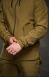 Мужской костюм Softshell утепленный куртка и штаны на флисе Intruder 0190 XL Койот ( IN - 0190/02 D ) - изображение 8