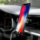 Держатель для телефона в автомобиль Hoco CA56 Plus Armor metal gravity car holder Black - изображение 6