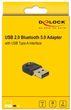 Adapter Bluetooth DeLOCK USB 2.0 Bluetooth 5.0 Mini Adapter (4043619610129) - obraz 3