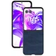 Защитный чехол ABEEL Texture Case для Motorola Razr 50 Ultra - Blue - изображение 2