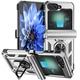 Захисний чохол Deexe Armor Case (FF) для Samsung Galaxy Flip 6 / Flip 7 FE - Silver - зображення 1