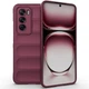 Силиконовый (TPU) чехол Deexe Terra Case для OPPO Reno 12 - Wine Red - изображение 1