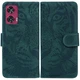 Чехол-книжка Deexe Tiger для Motorola Edge 50 Fusion - Green - изображение 1