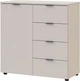 Комод Doros Рон 1 1 фасад 4 шухляды 80х38х81 см Кашемир (41516043) - изображение 2