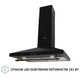 Вытяжка купольная Perfelli K 62320 BL 700 LED RETRO - изображение 3