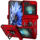 Защитный чехол Deexe Armor Case (FF) для Samsung Galaxy Flip 6 / Flip 7 FE - Red - изображение 1