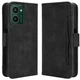 Чехол-книжка с кармашками Deexe Wallet Stand для HMD Pulse / Pulse Pro / Pulse Plus - Black - изображение 1