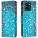 Чехол с рисунком Deexe Color Wallet для HMD Pulse / Pulse Plus - Plum Blossom - изображение 1