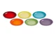 Набор из 6 обеденных тарелок Le Creuset Rainbow 27 см разноцветный (79364278358006) - изображение 2