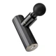 Фітнес-масажер для м'язів з 4 насадками Hoco HP50 Еlectric mini silent Massager Black |10h, 2000mah, Type-C| Чорний - зображення 4