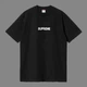 Футболка унісекс Supreme з малюнком дівчини з парасолькою розмір L чорного кольору - зображення 1
