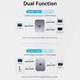 Свитч разветвитель Vention HDMI 2.1 8K 60Hz 3D HDCP HDR Dolby 7.1 переключатель двунаправлений 2 in 1 out Grey (AKPH0) - изображение 10