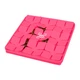 Коврик для поиска корма WAUDOG Silicone для кошек и собак, 20,5х20,5х1,7 см, розовый - изображение 3