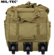 Сумка транспортна MIL-TEC Командирська на колесах 2in1Combat Duffle Bag 118 l - Coyote (13854005-118) - изображение 5