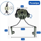 Адаптер крепления для активных наушников на шлем 19-22 мм, зажимной, комплект - изображение 2