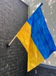 Тримач для прапора настінний одинарний зі змінним кутом (150*60*80, 2мм) чорний - изображение 5