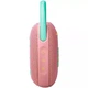 Акустическая система портативная JBL серии Clip 5 PInk (JBLCLIP5PINK), однополосная, 7 Вт, 1400 мАч, 12 часов автономной работы, 100 Гц – 20 кГц, Bluetooth 5.3, Type-C, механическое управленіе, IP67, мобильное приложение, розовый - изображение 7