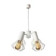 Люстра підвісна MSK Electric Diadem на чотири плафони Е27 NL 22153-4 WH - зображення 3